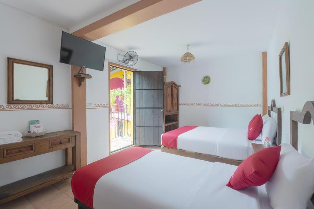 Hotel Coyopolan Xico Buitenkant foto